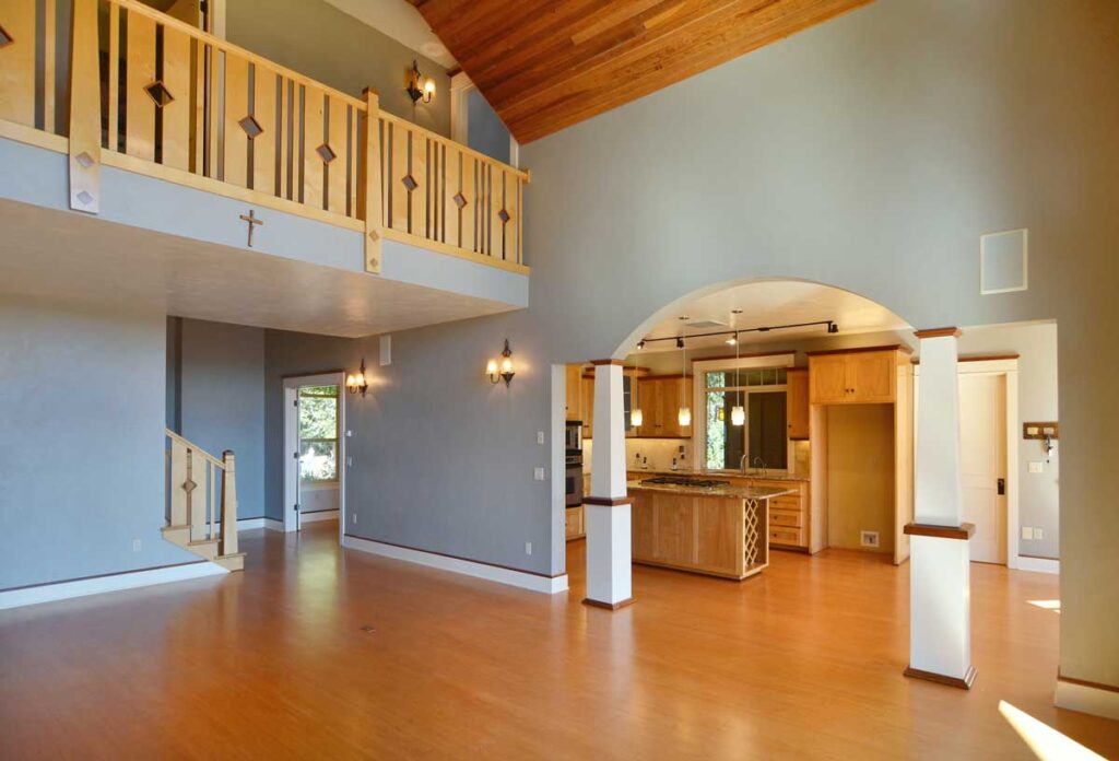 Living Room Construction and Remodel in Eugene, OR